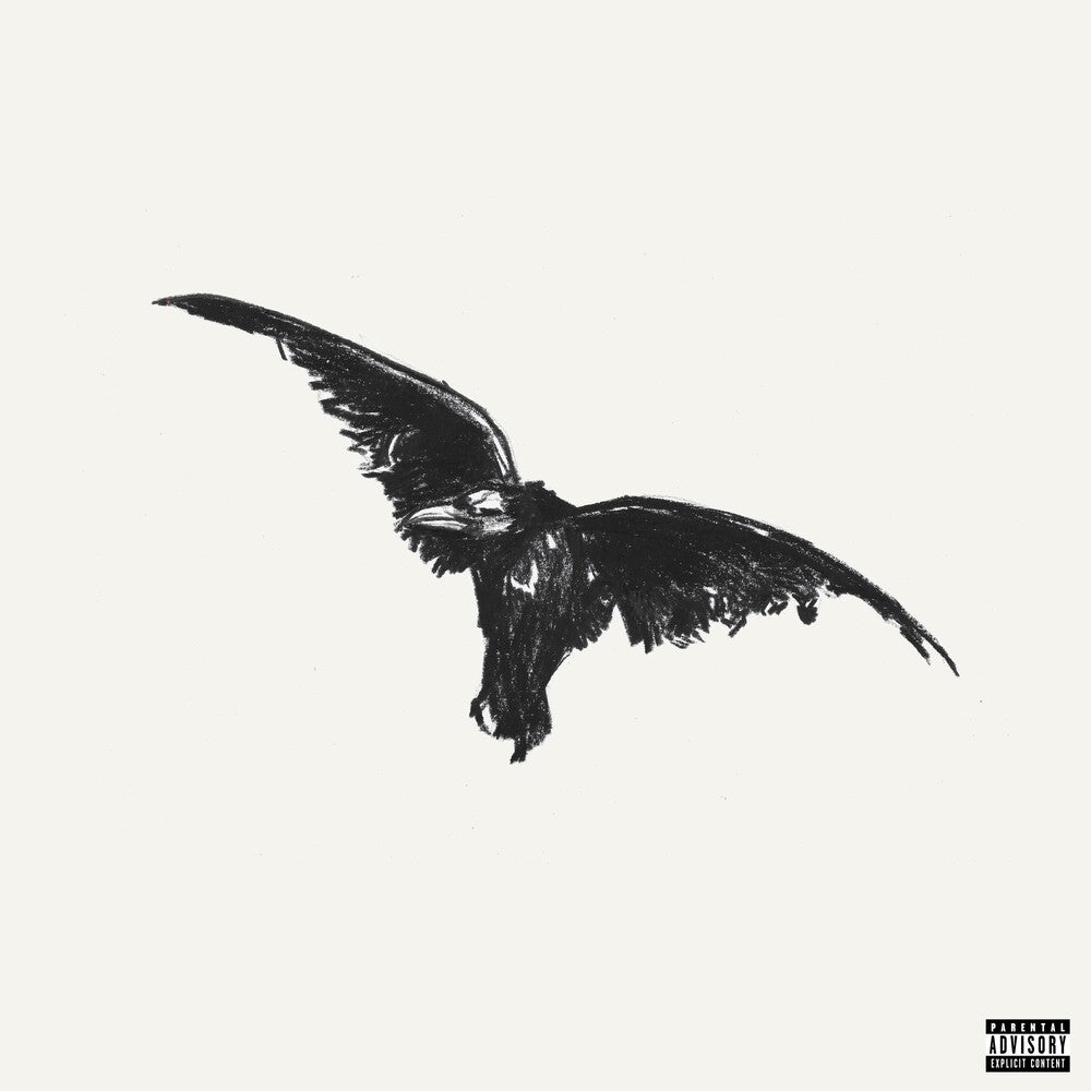 the album cover for Conan Gray - Kid Krow Decomposed (5 Year Anniversary) [Black/White Splatter LP]