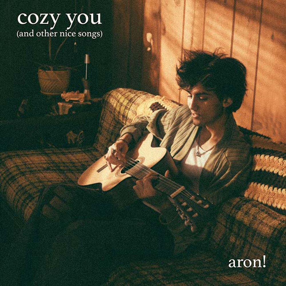 the album cover for aron! - cozy you (and other nice songs) [EP]