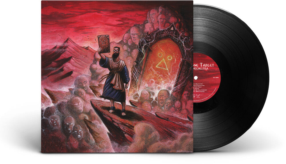 the album cover for Brainorchestra - Stone Tablet