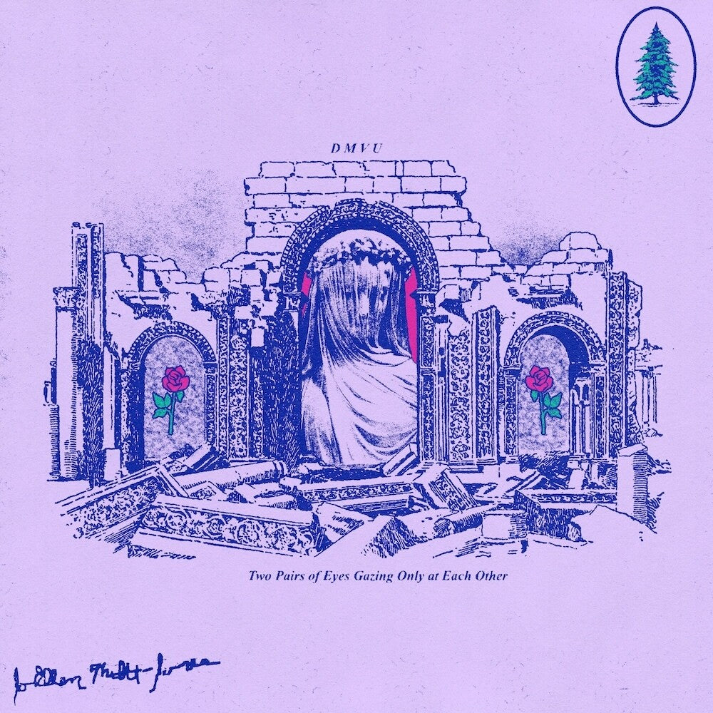 the album cover for DMVU - Two Pairs of Eyes, Gazing Only at Each Other