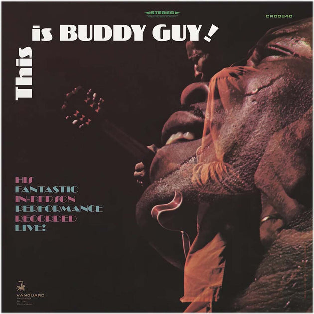 the album cover for Buddy Guy - This Is Buddy Guy! (Bluesville Acoustic Sound Series)  - [Remastered 2025]