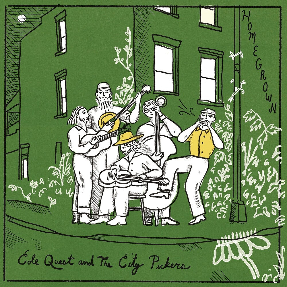 the album cover for Cole Quest  & The City Pickers - Homegrown