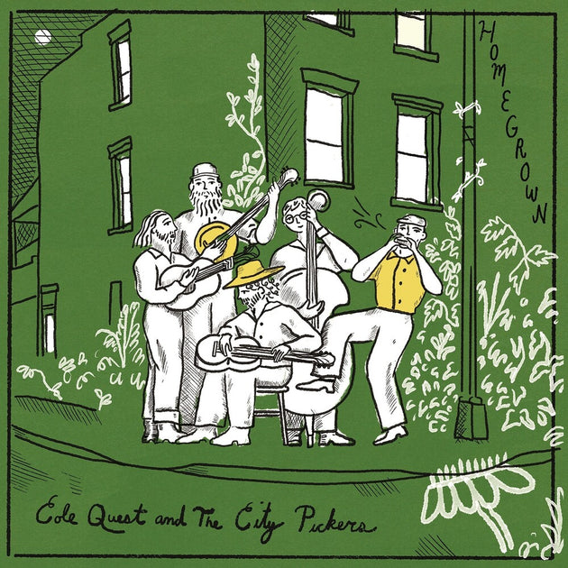 the album cover for Cole Quest  & The City Pickers - Homegrown