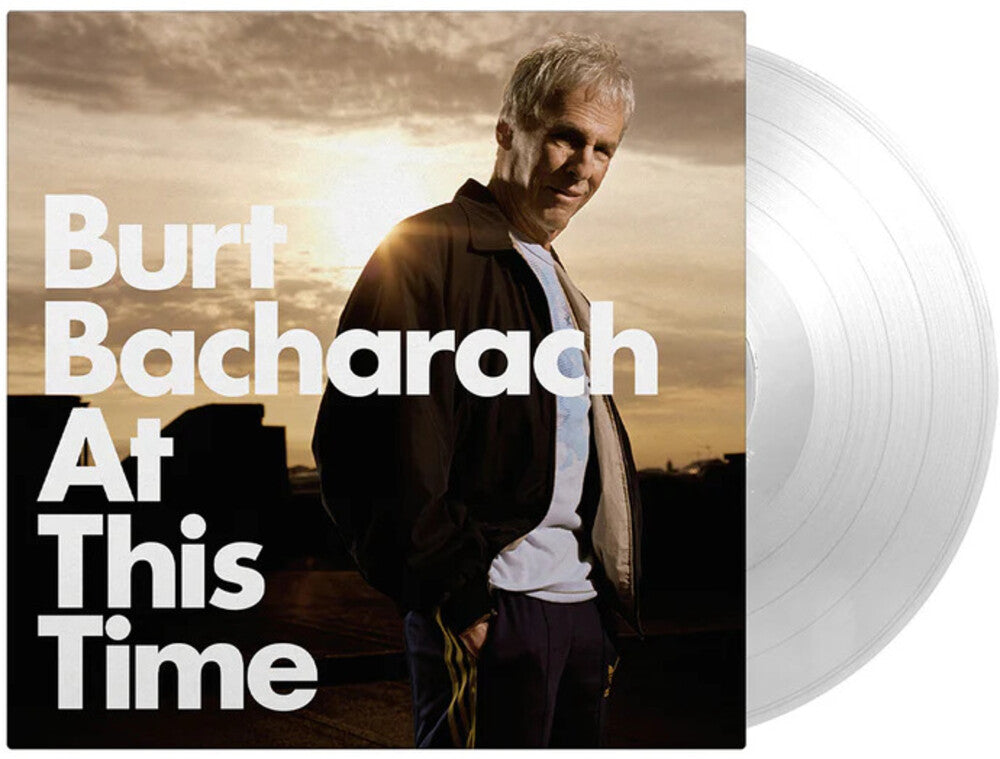 the album cover for Burt Bacharach - At This Time [Clear Vinyl] [Limited Edition] [180 Gram] (Hol)