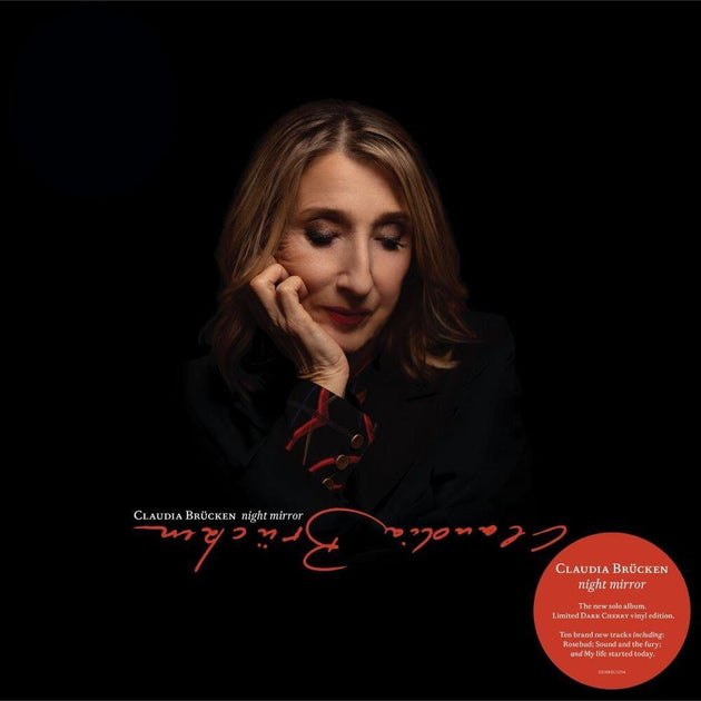 the album cover for Claudia Brucken - Night Mirror [Colored Vinyl] (Ofgv) (Red) (Uk)