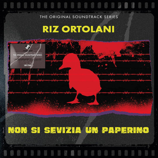 the album cover for Riz Ortolani  (W/Cd) (Colv) (Ltd) (Ogv) (Red) (Ita) - Non Si Sevizia Un Paperino (W/Cd) [Colored Vinyl] [Limited Edition]