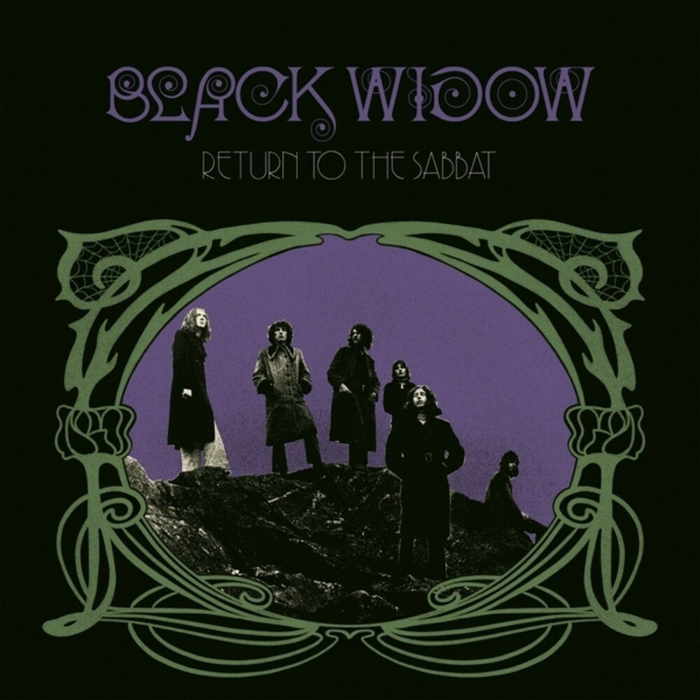 the album cover for Black Widow - Return To The Sabbat
