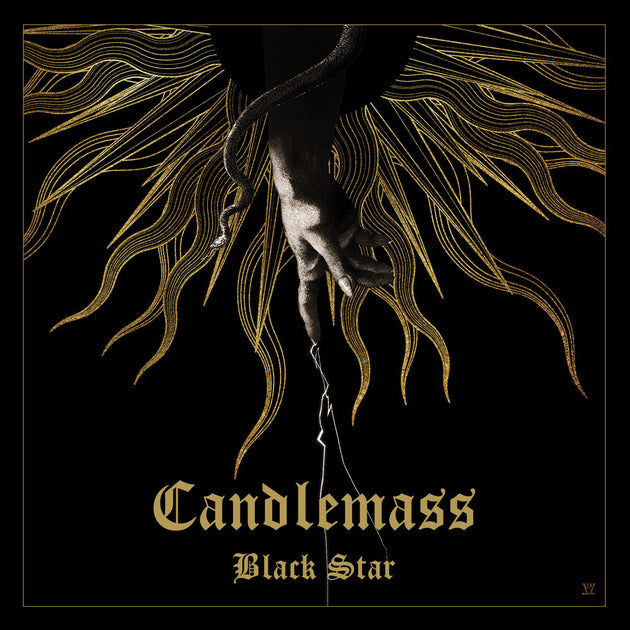 the album cover for Candlemass - Black Star [LP EP]