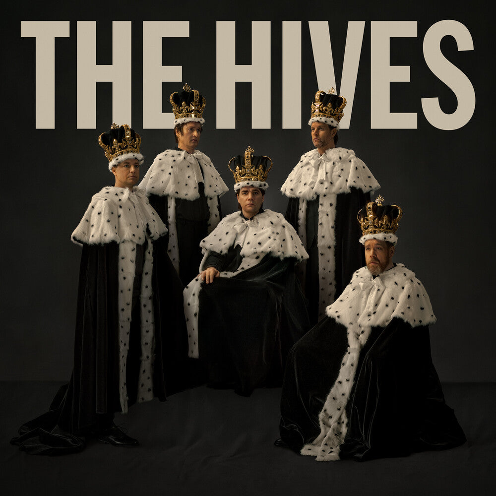 the album cover for The Hives - The Hives Forever Forever The Hives [Gold LP]