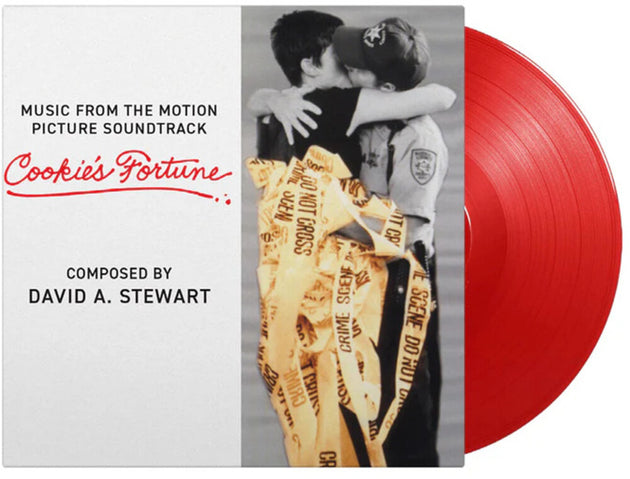the album cover for David Stewart  A (Colv) (Ltd) (Ogv) (Red) (Hol) - Cookie's Fortune - O.S.T. [Colored Vinyl] [Limited Edition] [180 Gram] (Red)