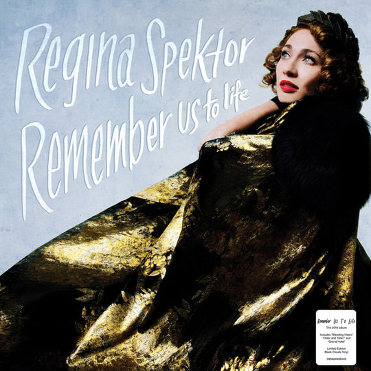 the album cover for Regina Spektor - Remember Us to Life [black clouds 2LP]