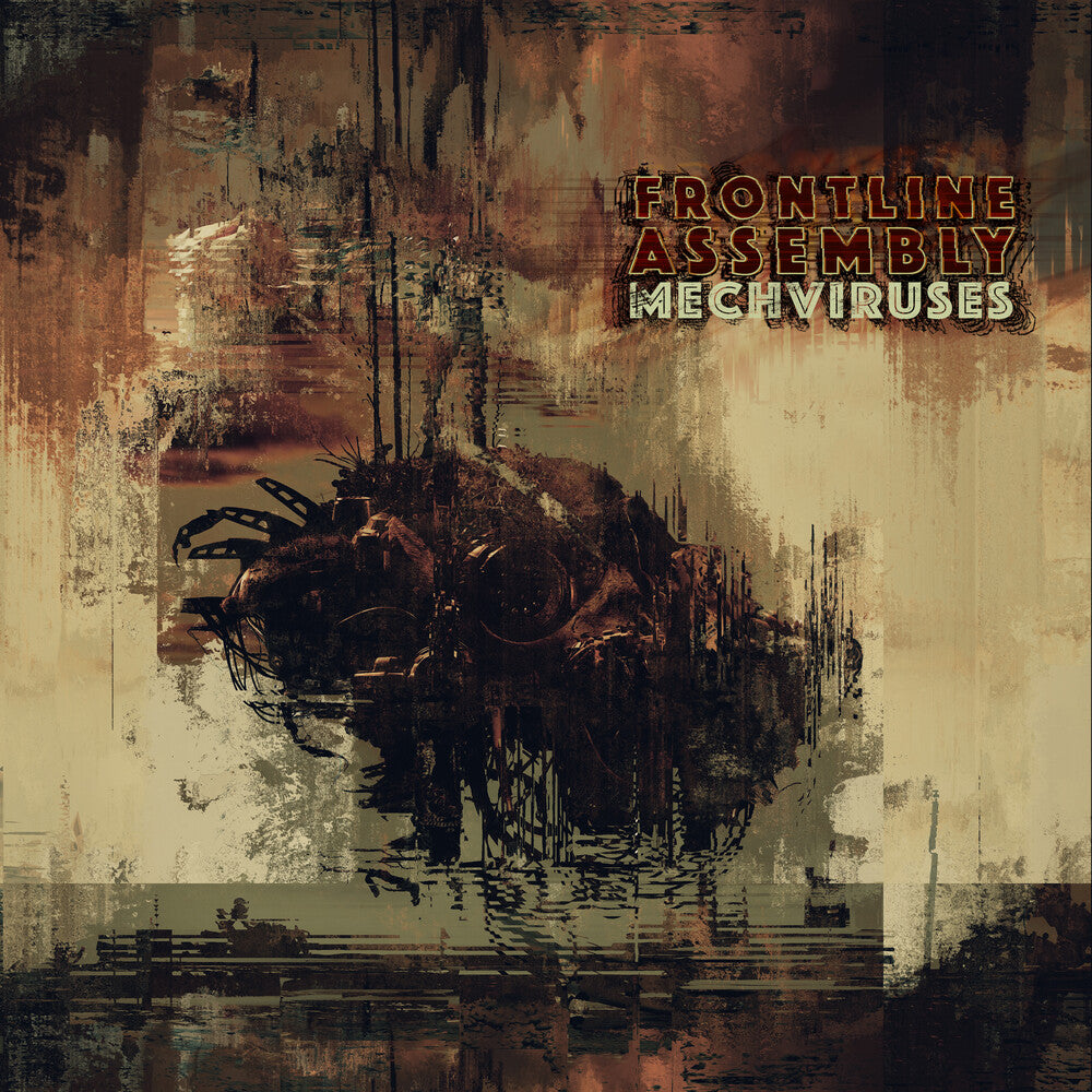 the album cover for Front Line Assembly - Mechviruses