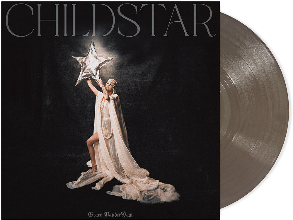 the album cover for Grace VanderWaal - CHILDSTAR [Translucent Black Ice vinyl]