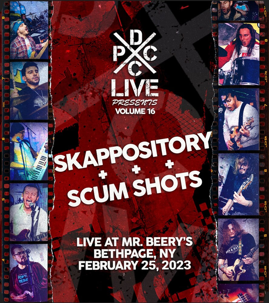 the album cover for Skappository & Scum Shots - Dcxpc Live Vol16