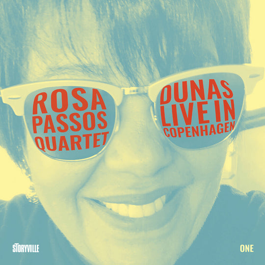 the album cover for Rosa Passos - Dunas - Live In Copenhagen