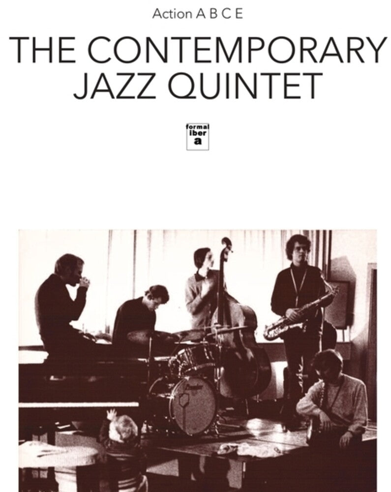 the album cover for Contemporary Jazz Quintet - Action A B C E