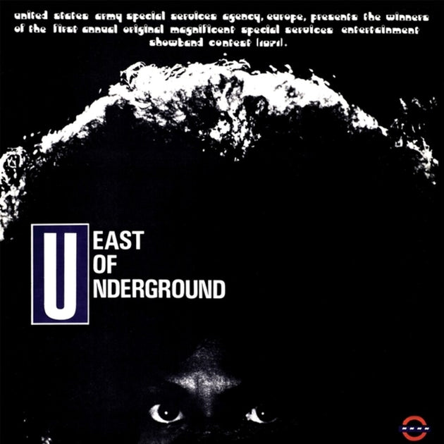 the album cover for East Of Underground - East Of Underground
