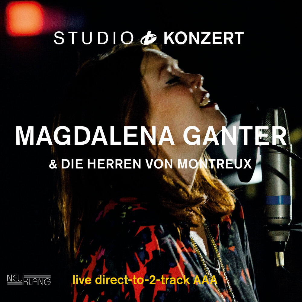 the album cover for Ganter, Magdalena / Montreux Von, Die Herren - Studio Konzert