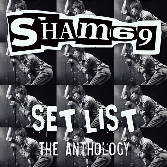 the album cover for Sham 69 - Set List: The Anthology