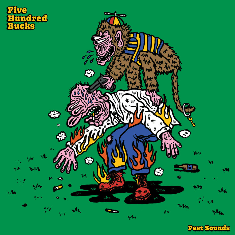 the album cover for Five Hundred Bucks - Pest Sounds