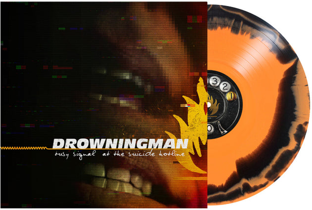the album cover for Drowningman - Busy Signal At The Suicide Hotline
