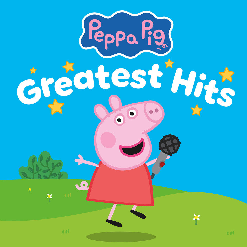 the album cover for Peppa Pig - Greatest Hits [LP Hot Pink]