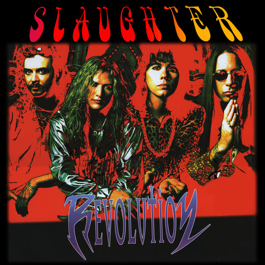 the album cover for Slaughter - Revolution