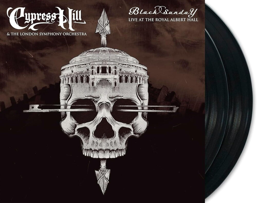 the album cover for Cypress Hill & the London Symphony Orchestra - Black Sunday Live At The Royal Albert Hall