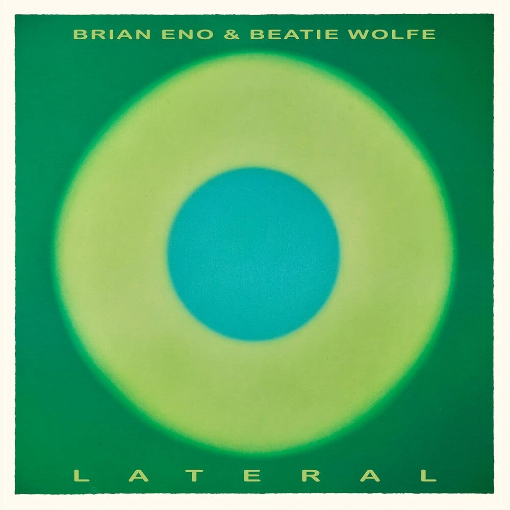 the album cover for Brian Eno and Beatie Wolfe - Lateral [BioVinyl]