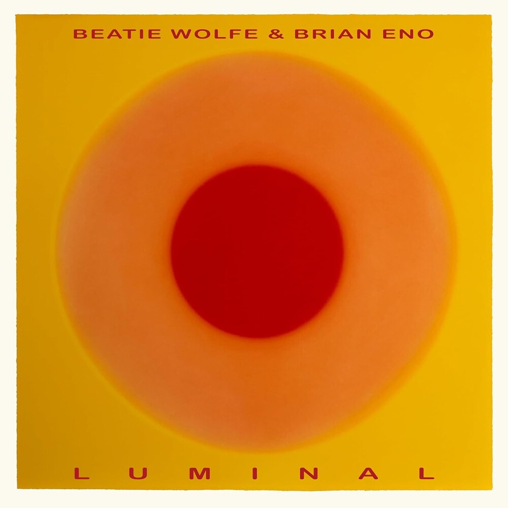 the album cover for Brian Eno and Beatie Wolfe - Luminal [BioVinyl]