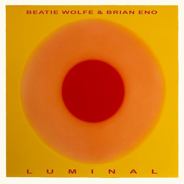 the album cover for Brian Eno and Beatie Wolfe - Luminal [BioVinyl]