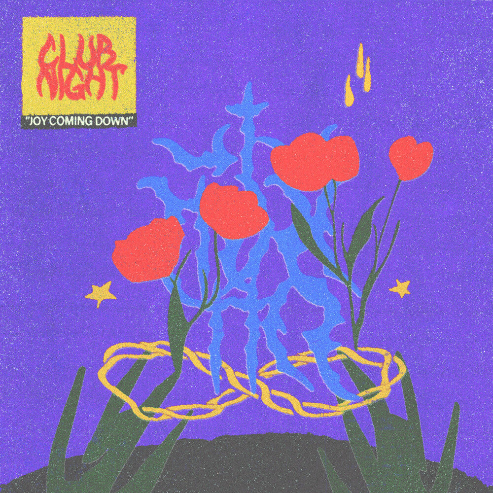 the album cover for Club Night - Joy Coming Down (Aus)