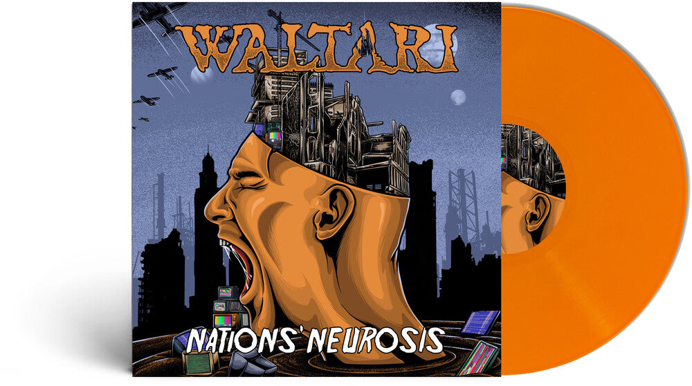 the album cover for Waltari - Nations' Neurosis - Orange