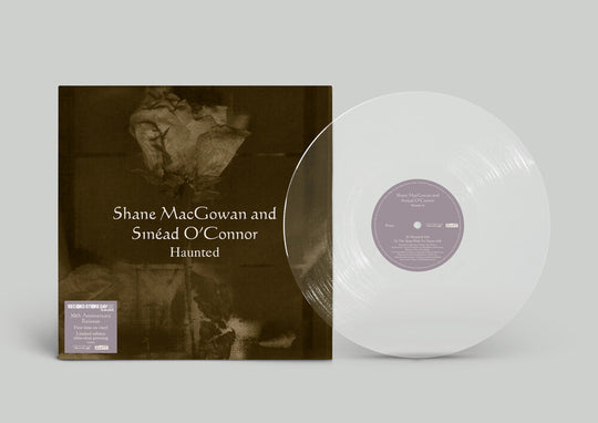 the album cover for Shane Macgowan  / O'connor,Sinead - Haunted [Clear Vinyl] [Limited Edition] (Uk)