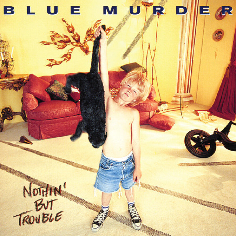 the album cover for Blue Murder - Nothin' But Trouble