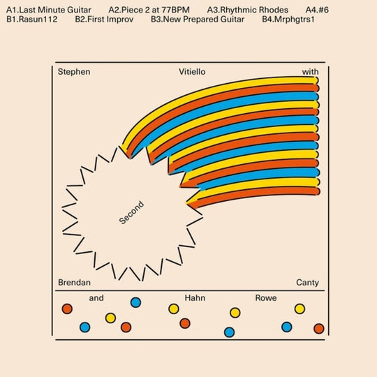 the album cover for Vitiello, Stephen / Canty, Brendan / Rowe, Hahn - Second