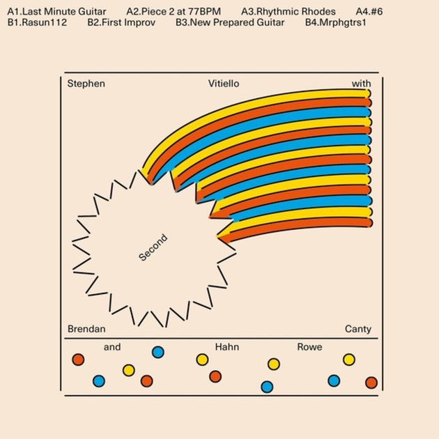 the album cover for Vitiello, Stephen / Canty, Brendan / Rowe, Hahn - Second