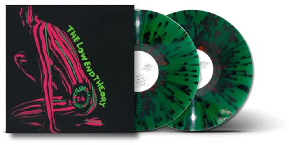 the album cover for Tribe Called Quest - Low End Theory [Colored Vinyl] (Grn) [Limited Edition] (Red) (Spla)