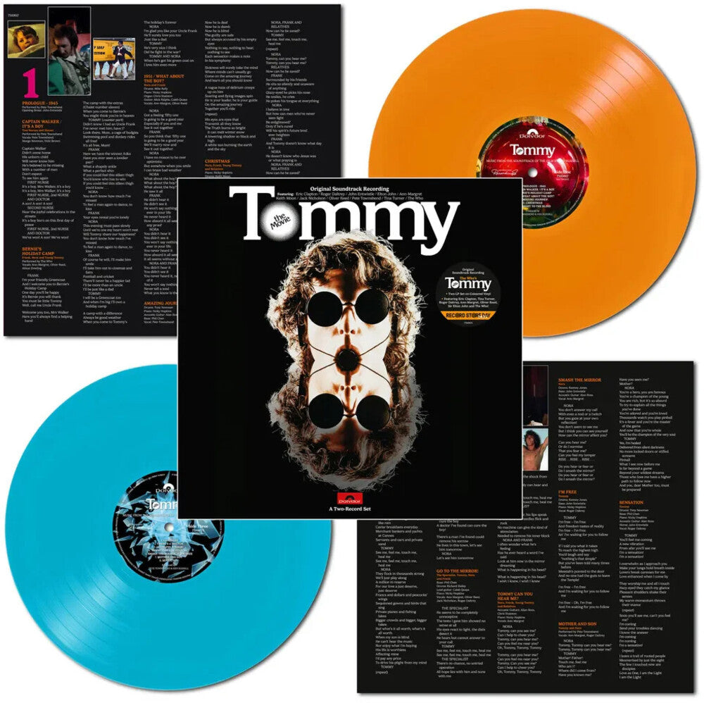 the album cover for Who - Tommy [Colored Vinyl] (Gate) [Limited Edition] (Uk)