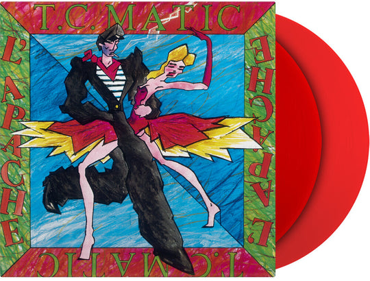 the album cover for T.C. Matic - L'apache (Bonus Track) [Colored Vinyl] [Limited Edition] [180 Gram] (Red)