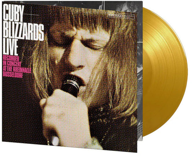 the album cover for Cuby & The Blizzards - Live In Dusseldorf [Colored Vinyl] (Gate) [Limited Edition] [180 Gram] (Ylw)