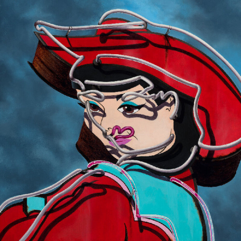 the album cover for Tami Neilson - Neon Cowgirl [Indie Exclusive Pink Neon LP]