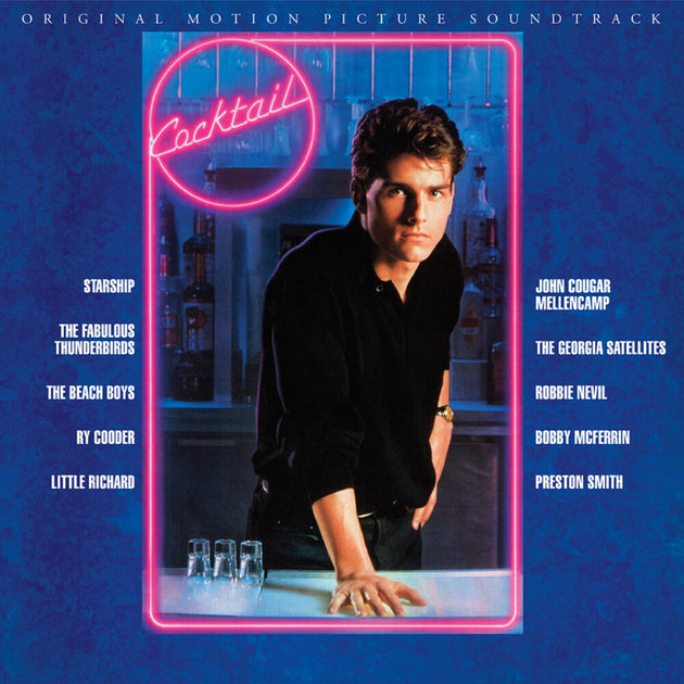 the album cover for Cocktail - O.S.T. (Blue) (Cvnl) - Cocktail - O.S.T. (Blue) [Clear Vinyl]