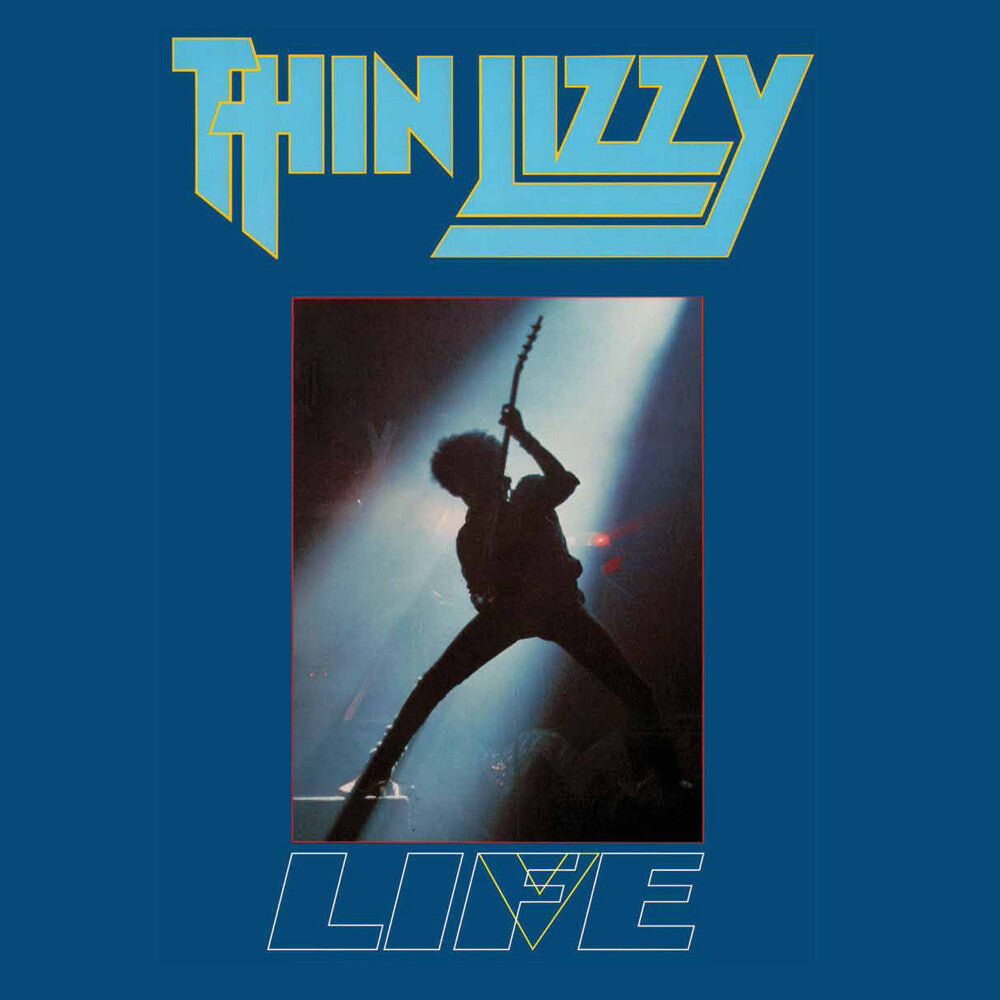 the album cover for Thin Lizzy - Life Live (Aqu) [Colored Vinyl] [Limited Edition] (Aniv)