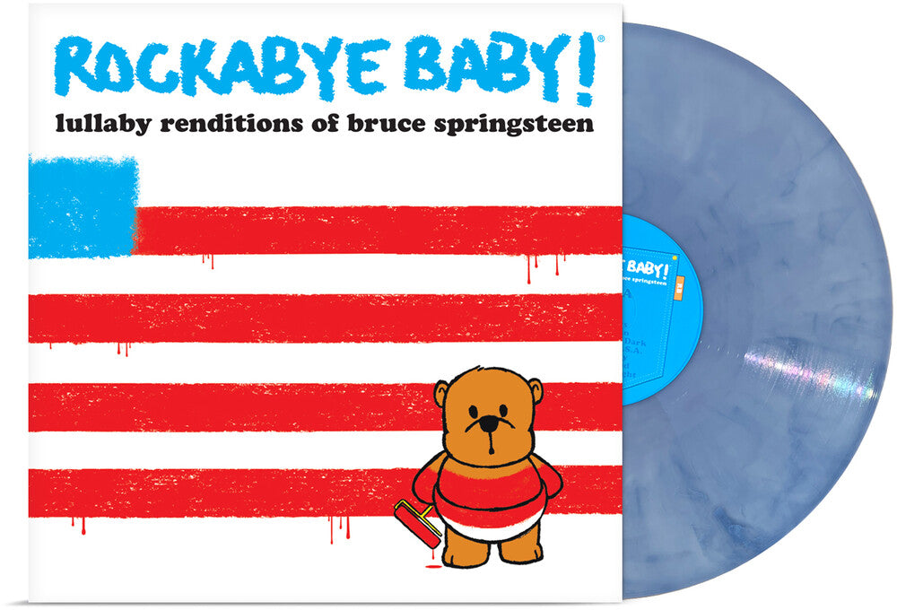the album cover for Rockabye Baby! - Lullaby Renditions Of Bruce Springsteen