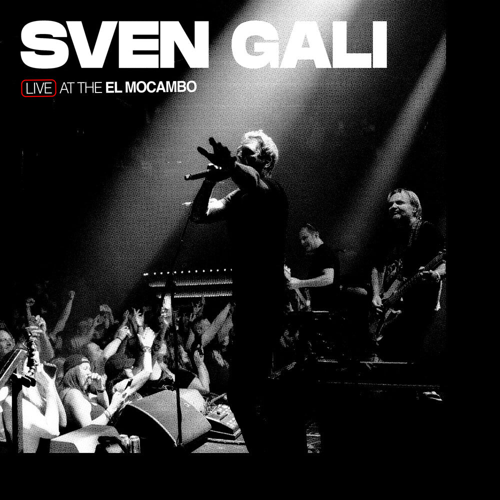 the album cover for Sven Gali - Live At The El Mocambo