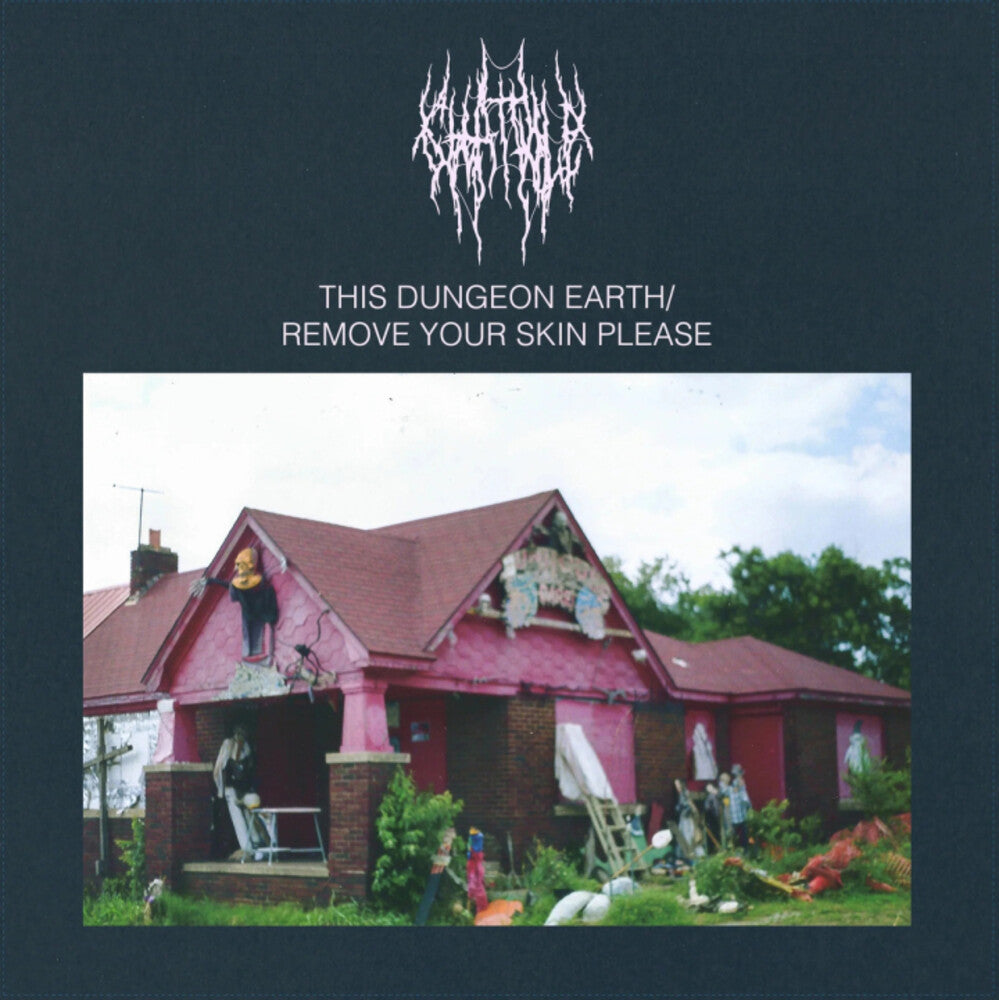 the album cover for Chat Pile - This Dungeon Earth / Remove Your Skin Please