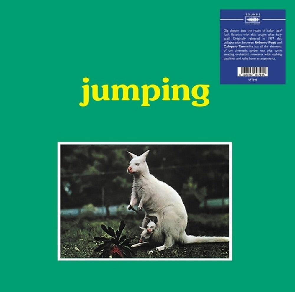 the album cover for Roberto Fogu  / Calogero Taormina - Jumping