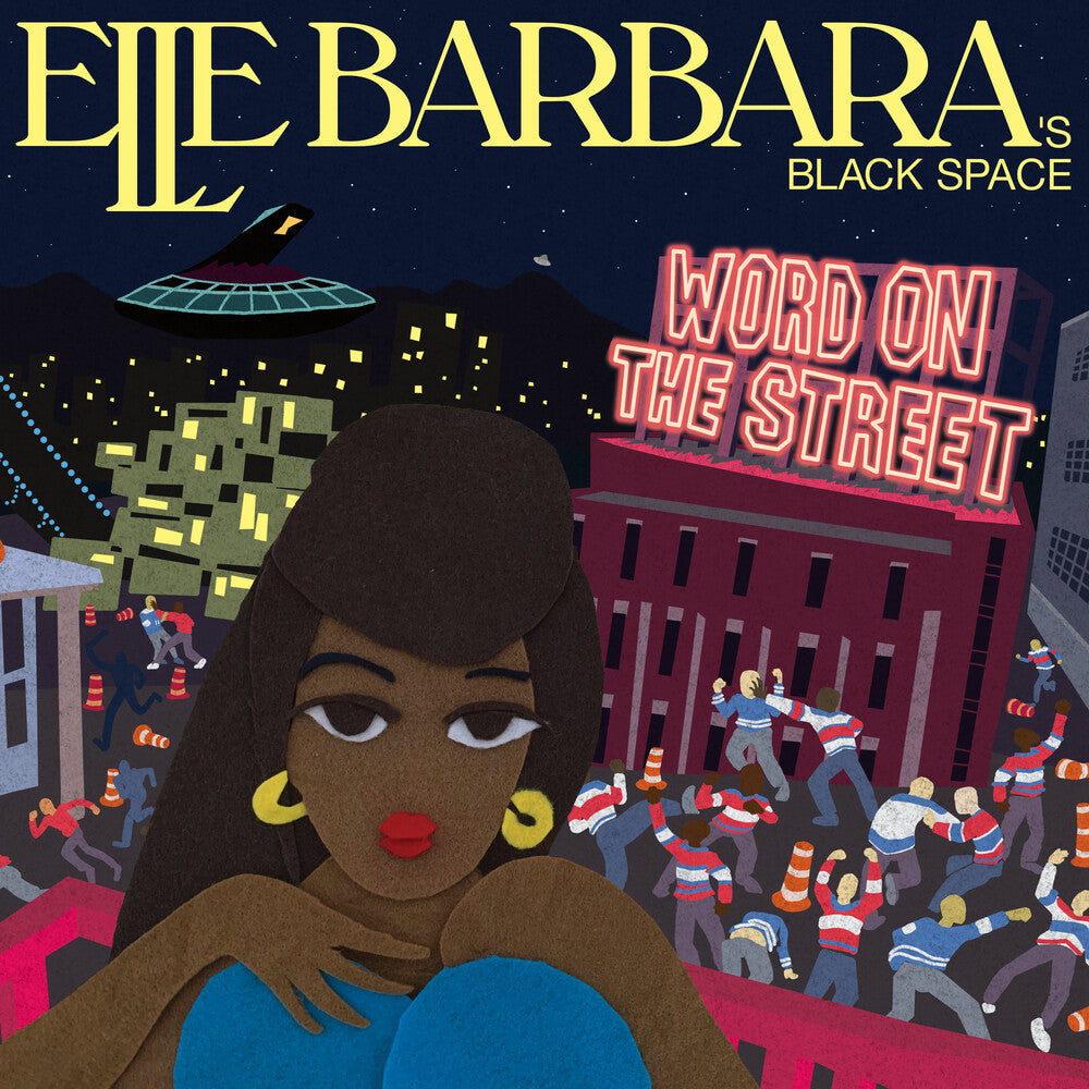 the album cover for Barbara, Elle - Word on the Street