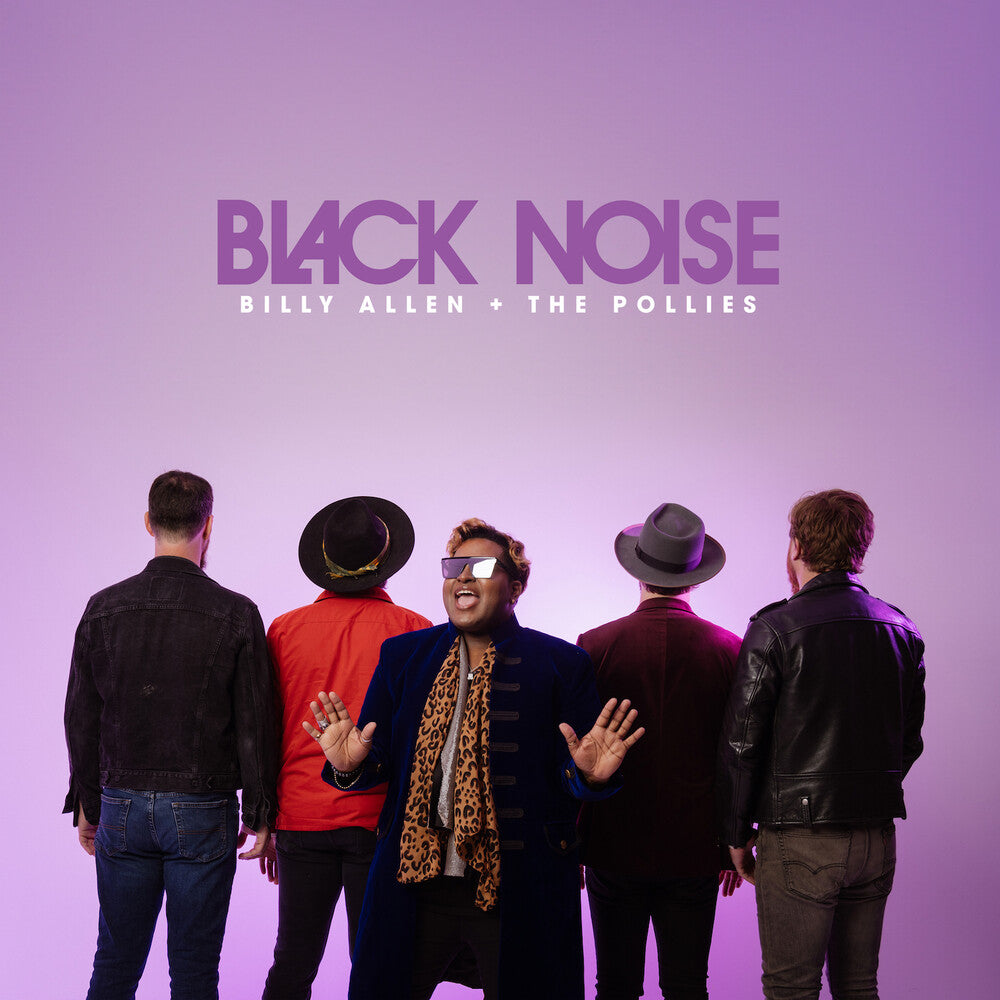 the album cover for Billy Allen  / Pollies - Black Noise [Colored Vinyl]